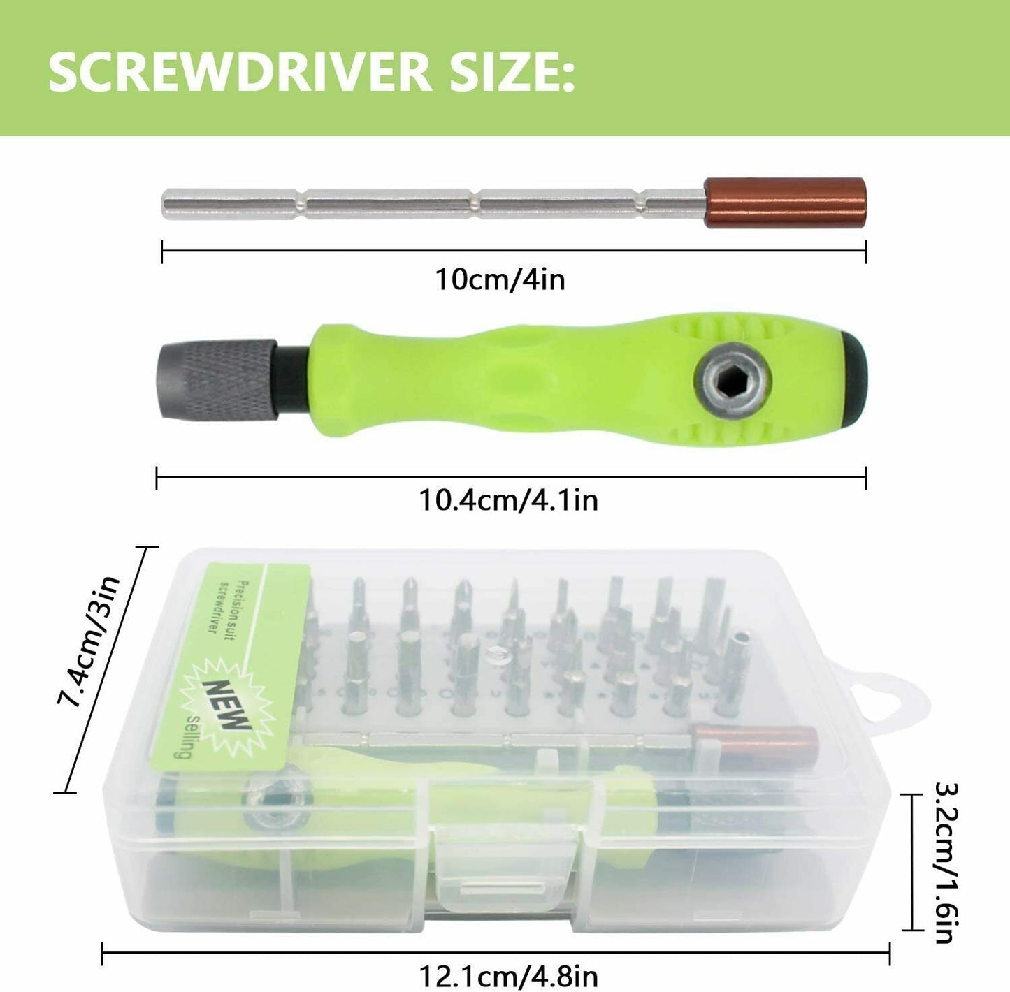 32 IN 1 Magnetic Screwdriver Set